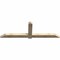 Ekena Millwork Eugene Rough Sawn Timber Gable Bracket, Douglas Fir, 96"W x 32"H x 4"D x 6"F, 8/12 Pitch GBW096X32X0406EUG00RDF - alternate 4